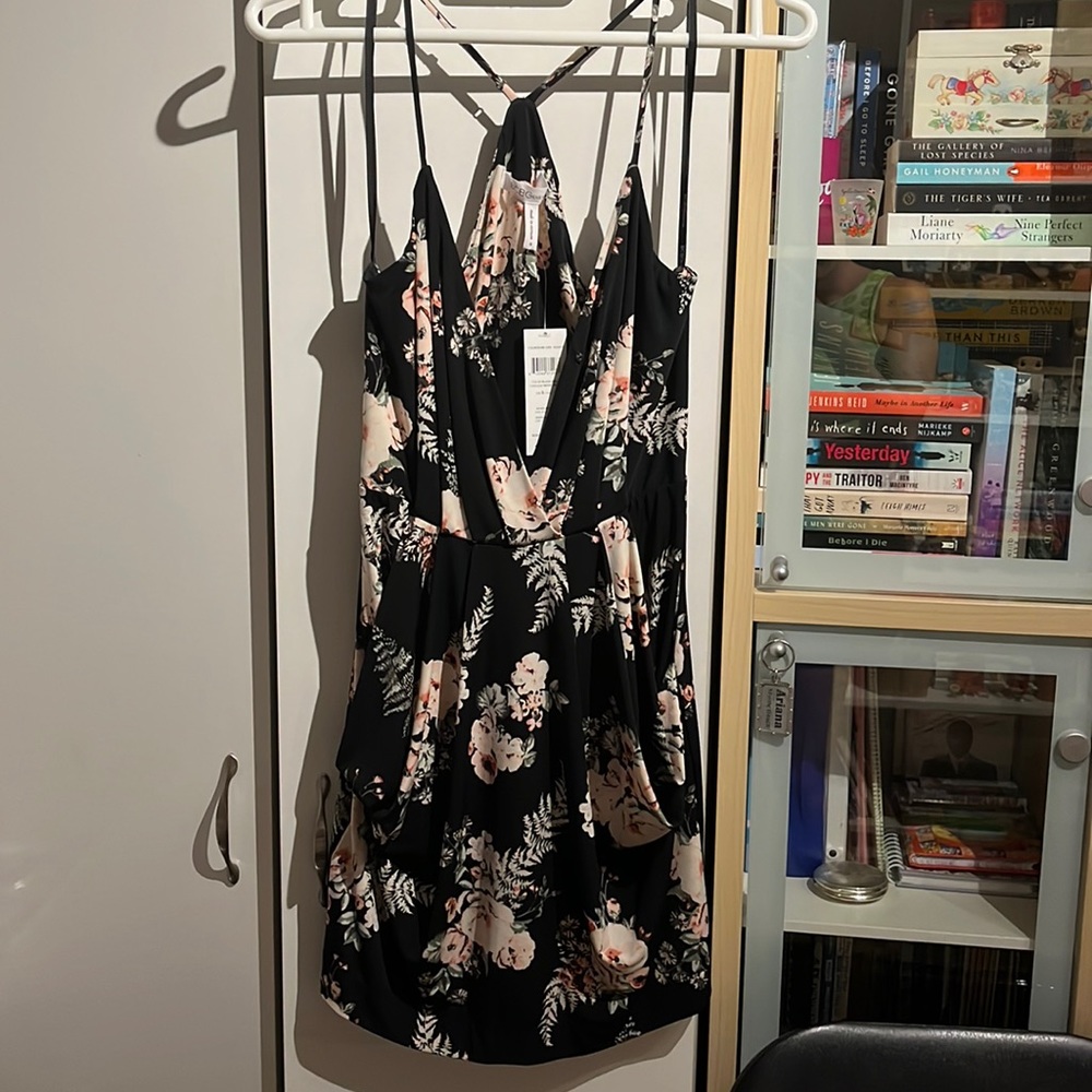 BCBG Generation dress. Racer back style with two pockets in the front